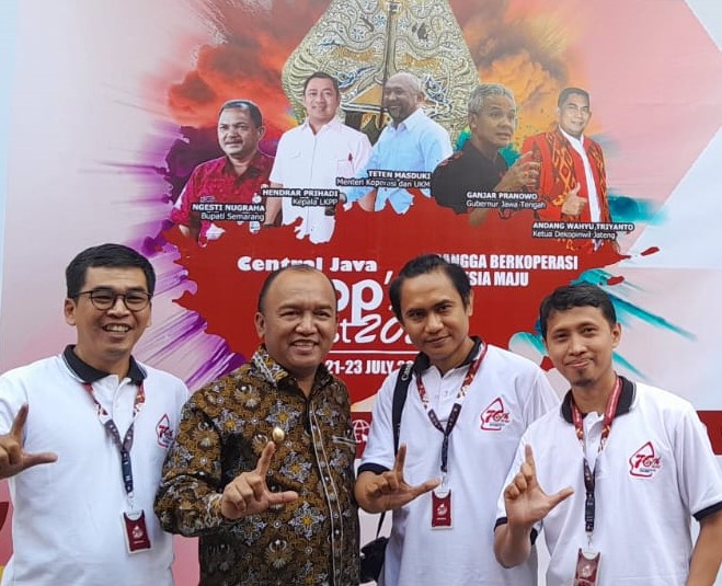 Dr Jumadi Hadiri Puncak Peringatan Hari Koperasi Tingkat Jawa Tengah