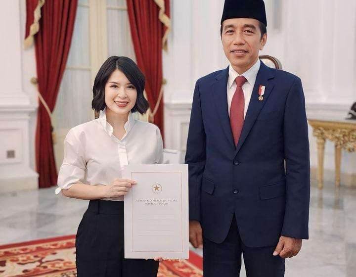  Grace Natalie dan Juri Ardiantoro Diangkat sebagai Staf Khusus Presiden oleh Jokowi
