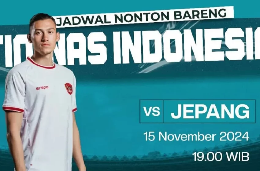  Simak Lokasi Nobar Gratis  Indonesia vs Jepang Malam Ini