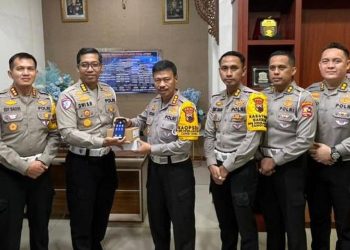 Kakorlantas Polri Serahkan ETLE Mobile Handheld Untuk Polda Jawa Tengah
