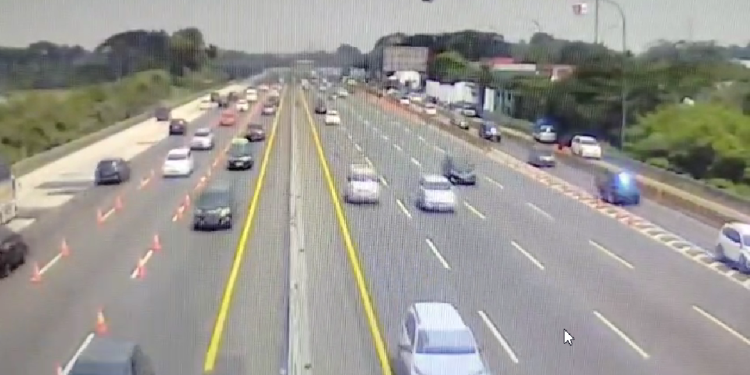 Urai Kepadatan Real-Time, Korlantas Polri Fokus Kendalikan Arus di Titik KM 48