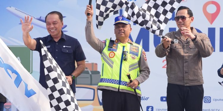 Kakorlantas dan Liputan 6 SCTV Kawal Tradisi Mudik Agar Masyarakat Aman dan Nyaman